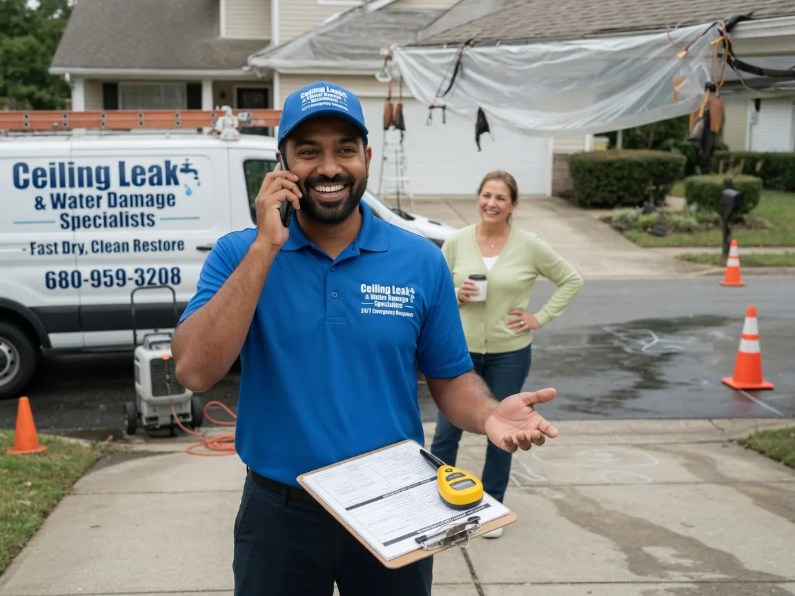 Ceiling Leak Cleanup Green Pond, SC FAQs